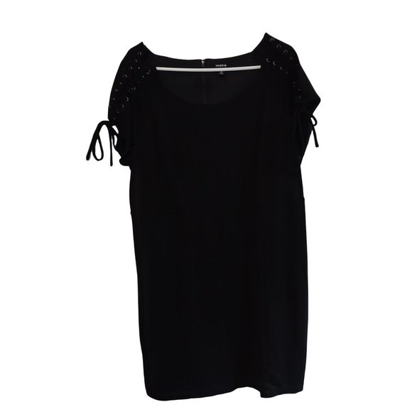 torrid Dresses & Skirts - Torrid Black Dress with Shoulder Ties